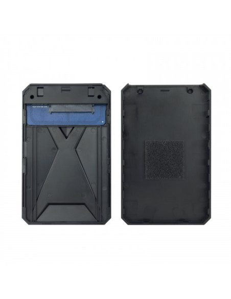 TOOQ CAJA EXTERNA PARA DISCOS DUROS GAMING 2,5 SATA USB 3.0/3.1GEN1 LEDS AZUL