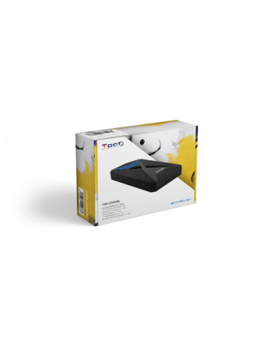 TOOQ CAJA EXTERNA PARA DISCOS DUROS GAMING 2,5...