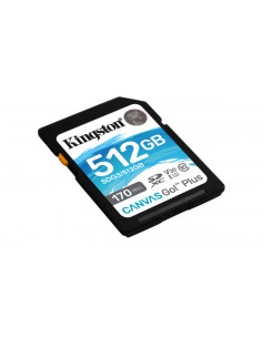 KINGSTON 512GB SDXC CANVAS GO PLUS 170R C10 UHS-I U3 V30 2