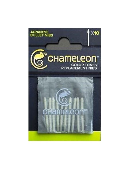 PUNTAS DE RECAMBIO CHAMELEON BULLET NIBS P/10