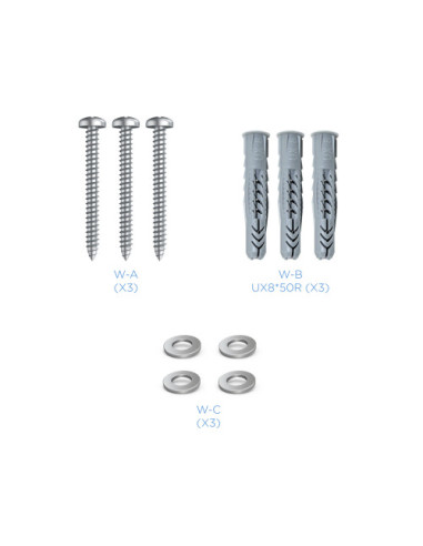 TOOQ SOPORTE PANTALLA. PARED. 100x100....