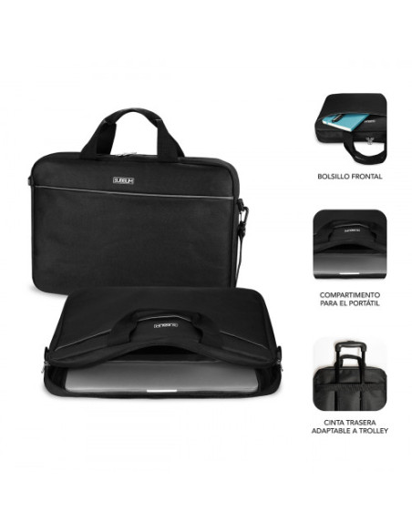 MALETIN CON RATON SELECT PACK WIRELESS MOUSE USB + LAPTOP BAG 15