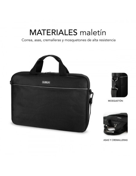 MALETIN CON RATON SELECT PACK WIRED MOUSE USB + LAPTOP BAG 15,6