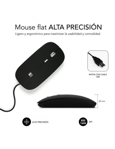 MALETIN CON RATON SELECT PACK WIRED MOUSE USB + LAPTOP BAG 15,6