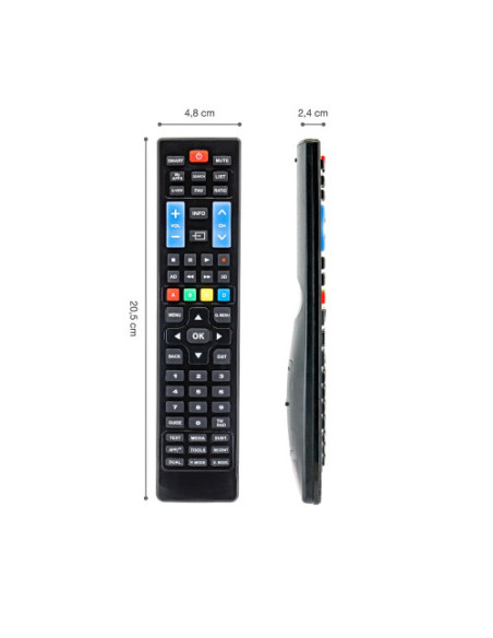 EWENT MANDO UNIVERSAL PARA TV SAMSUNG Y LG (EW1575)