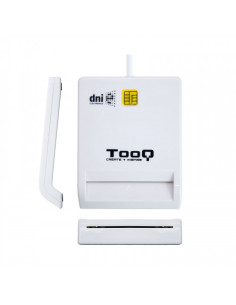 TOOQ CARD READER EXTERNO. DNI ELECTRONICO. USB 2.0. BLANCO (TQR-210W) 2
