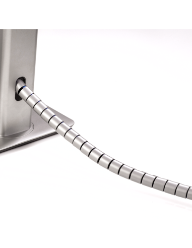 ORGANIZADOR CABLES ZIP 2M PLATA FELLOWES 9929801