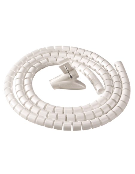 ORGANIZADOR CABLES ZIP 2M BLANCO FELLOWES 9929901 ORGANIZADOR CABLES ZIP 2M BLANCO FELLOWES 9929901
