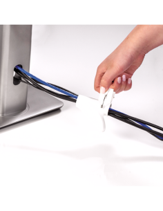 ORGANIZADOR CABLES ZIP 2M BLANCO FELLOWES 9929901 2