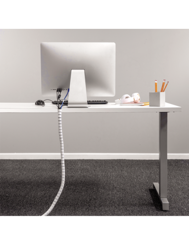ORGANIZADOR CABLES ZIP 2M BLANCO FELLOWES 9929901