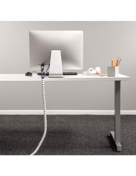 ORGANIZADOR CABLES ZIP 2M BLANCO FELLOWES 9929901