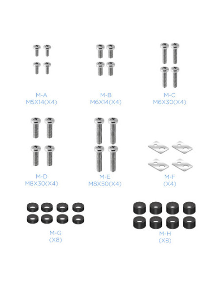 (SEI) TOOQ SOPORTE PANTALLA. SUELO-RUEDAS/ PATAS. 1000x600. 60-105". MAX.100KG. NEGRO (FS20200M-B)