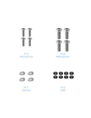 TOOQ ADAPTADOR VESA 200x200 PARA PANTALLA...