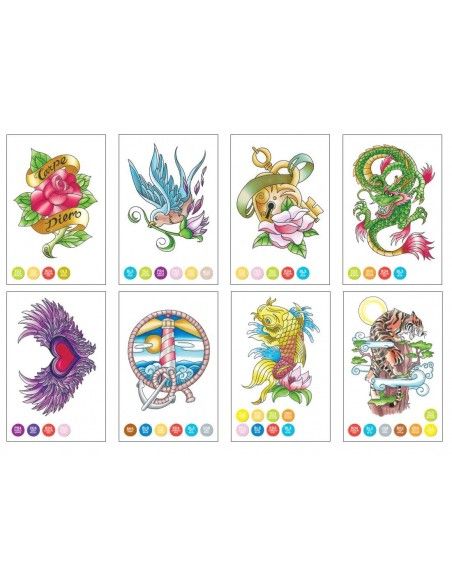 chameleon color cards  TATTOO CC0104 chameleon color cards  TATTOO CC0104
