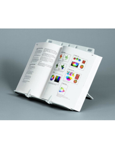 ATRIL SOBREMESA LIBRO A4 PLATA FELLOWES 21140