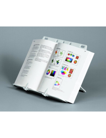 ATRIL SOBREMESA LIBRO A4 PLATA FELLOWES 21140