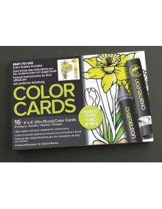 chameleon color cards  FLOWERS CC0102