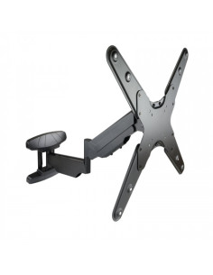 TOOQ SOPORTE PANTALLA. PARED. 400x400. GIRATORIO+INCLINABLE. 23"-55". MAX.30 KG. NEGRO (LP2355TN-B)