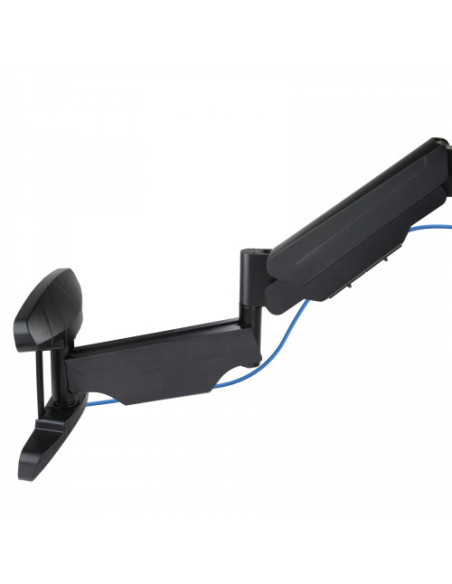 TOOQ SOPORTE PANTALLA. PARED. 400x400. GIRATORIO+INCLINABLE. 23"-55". MAX.30 KG. NEGRO (LP2355TN-B)