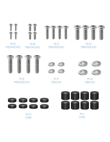 TOOQ SOPORTE PANTALLA. PARED. 400x400....