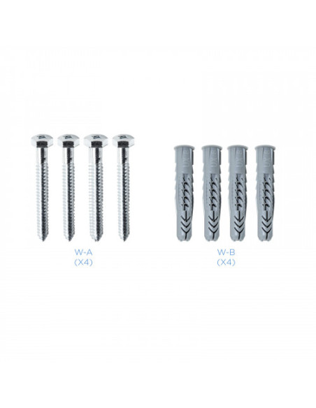 TOOQ SOPORTE PANTALLA. PARED. 400x400. GIRATORIO+INCLINABLE. 23-55". MAX.30KG (LP2255TN-B)