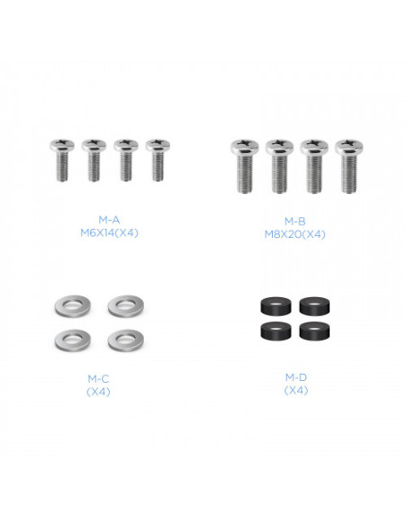 TOOQ SOPORTE PANTALLA. PARED. 400x400. GIRATORIO+INCLINABLE. 23-55". MAX.30KG (LP2255TN-B)