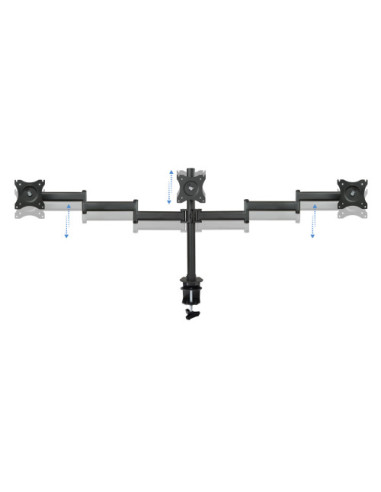 TOOQ SOPORTE 3 PANTALLAS. MESA. 75x75 100x100....