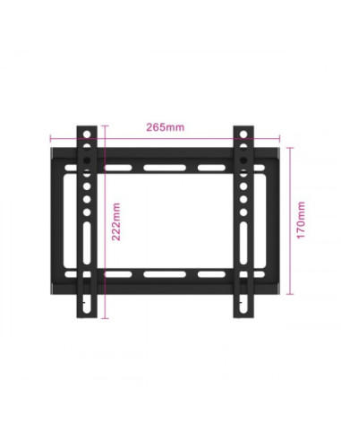 EWENT SOPORTE TV DE PARED EASY FIX 23" HASTA 42"