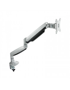 TOOQ SOPORTE PANTALLA. MESA. 100x100. GIRATORIO+INCLINABLE. 13-32". MAX.9 KG. PLATA (DB3032TNR-S)