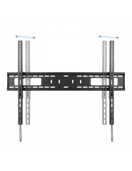 TOOQ SOPORTE PANTALLA. PARED. 900x600. INCLINABLE. 60-100". MAX.75KG. NEGRO (LP42100T-B)