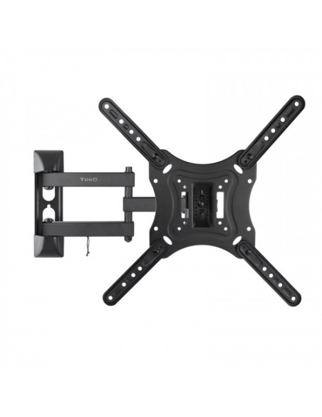 TOOQ SOPORTE PANTALLA. PARED. 400x400. GIRATORIO+INCLINABLE. 23"-55". MAX.30KG. NEGRO (LP6055TN-B)