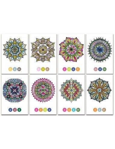 chameleon color cards  MINI MANDALAS CC0107