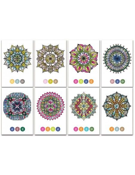 chameleon color cards  MINI MANDALAS CC0107 chameleon color cards  MINI MANDALAS CC0107