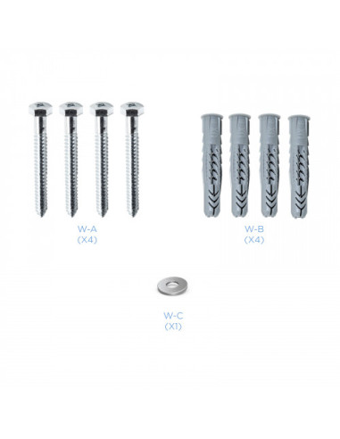 TOOQ SOPORTE PANTALLA. PARED. 400x400....