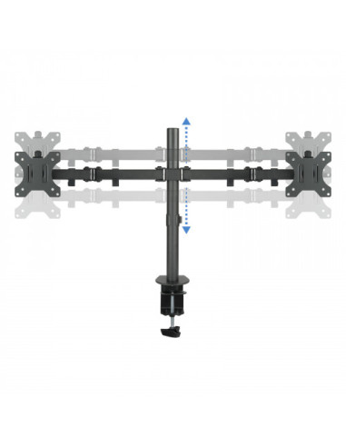 TOOQ SOPORTE 2 PANTALLAS. MESA. 100x100....