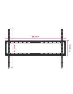 EWENT SOPORTE DE PARED PARA TV. 37" - 70" (EW1503) 2