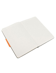 LIBRETA CLASICA TAPA DURA NEGRA L (13X21CM) RAYAS MOLESKINE QP060 2