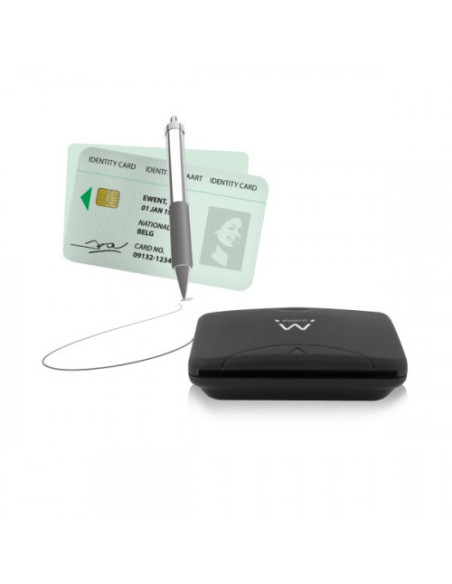 EWENT LECTOR SMART CARDS (DNIe). 1 x USB. USB 2.0 (EW1052)