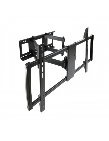 TOOQ SOPORTE PANTALLA. PARED. 900x600. GIRATORIO+INCLINABLE. 60-100". MAX.80KG. NEGRO (LP75100TN-B)