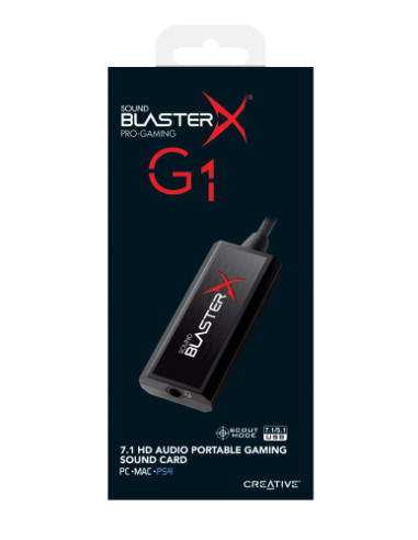 CREATIVE T.SONIDO EXTERNA SOUND BLASTER X G1...