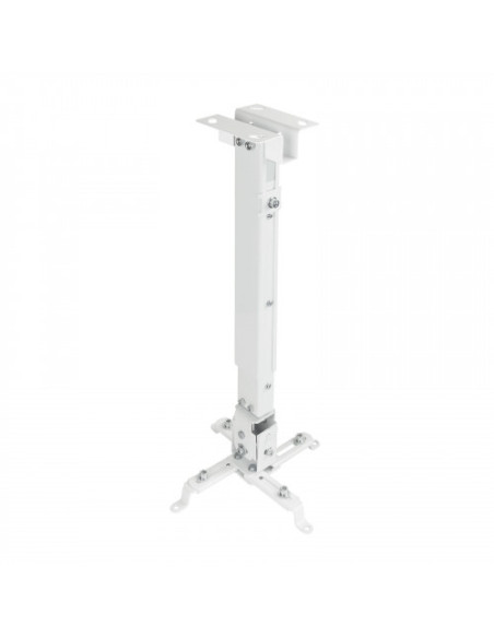 TOOQ SOPORTE PROYECTOR. TECHO. INCLINABLE. MAX.20KG. BLANCO (PJ2012T-W)