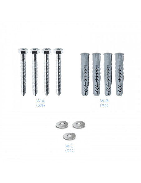 TOOQ SOPORTE PANTALLA. PARED. 600x400. INCLINABLE. 37-70". MAX.40KG. NEGRO (LP4270T-B)