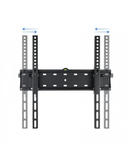 TOOQ SOPORTE PANTALLA. PARED. 400x400. INCLINABLE. 32-55". MAX.40KG. NEGRO(LP4255T-B)