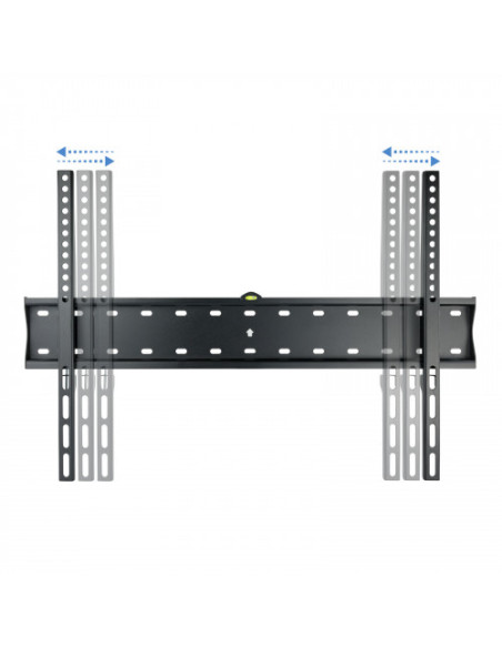 TOOQ SOPORTE PANTALLA. PARED. 600x400. 37-70". MAX.40KG. NEGRO (LP4170F-B)