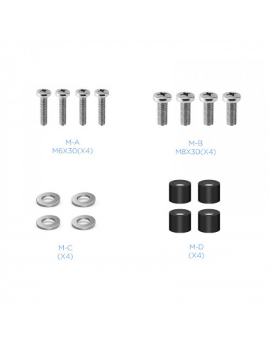 TOOQ SOPORTE PANTALLA. PARED. 400x400. 32-55"....