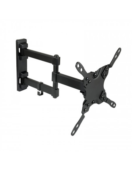 TOOQ SOPORTE PANTALLA. PARED. 200x200. GIRATORIO+INCLINABLE. 13-42". MAX.20KG. NEGRO (LP2142TNL-B)
