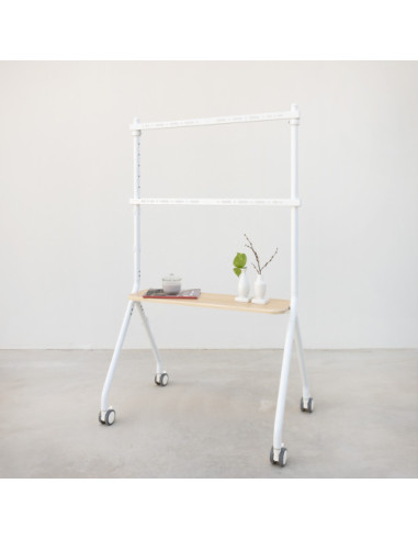 TOOQ SOPORTE DE SUELO CON RUEDAS PARA PANTALLA...