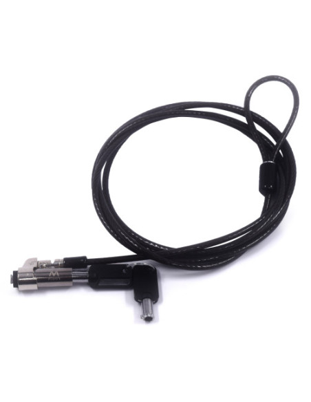 EWENT CABLE DE SEGURIDAD DE PORTÁTIL NANO CON LLAVES