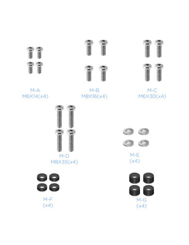 TOOQ SOPORTE SUELO MIRAGE PANTALLAS 37-70