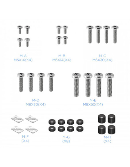 TOOQ SOPORTE PANTALLA. PARED. 600x400. GIRATORIO+INCLINABLE. 37-70". MAX.50KG. GIRATORIO+INCLINABLE (LP6270TN-B)